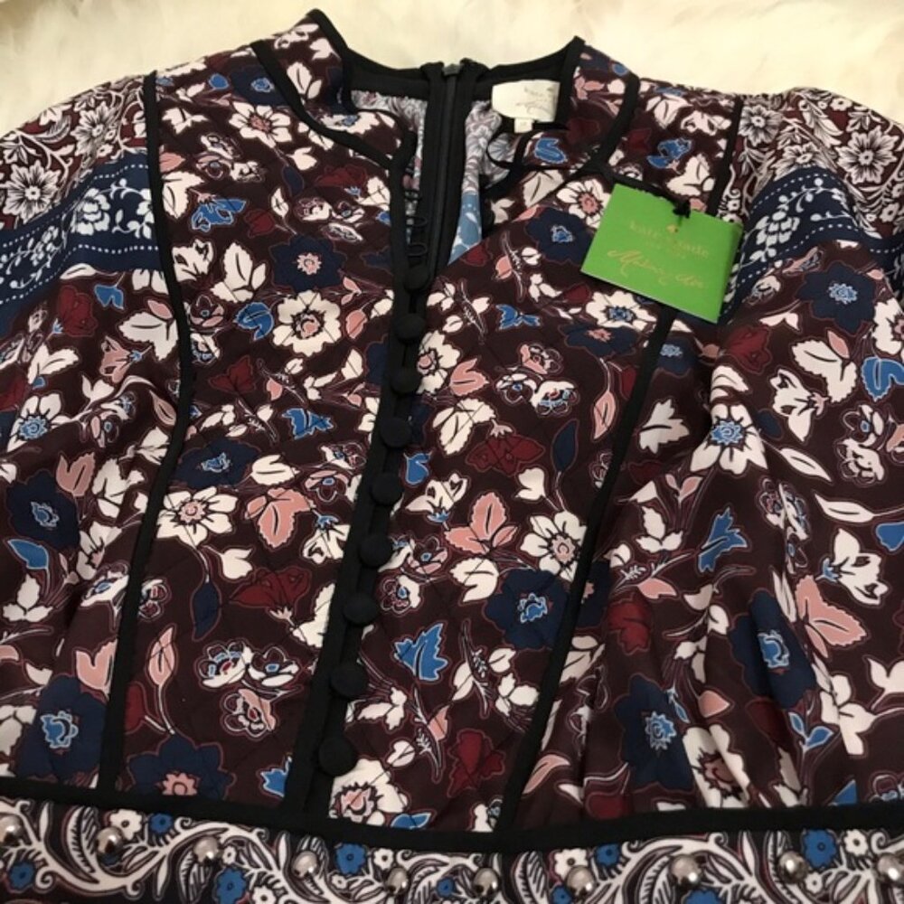 KATE SPADE patchwork roseta dress - Picture 8 of 8